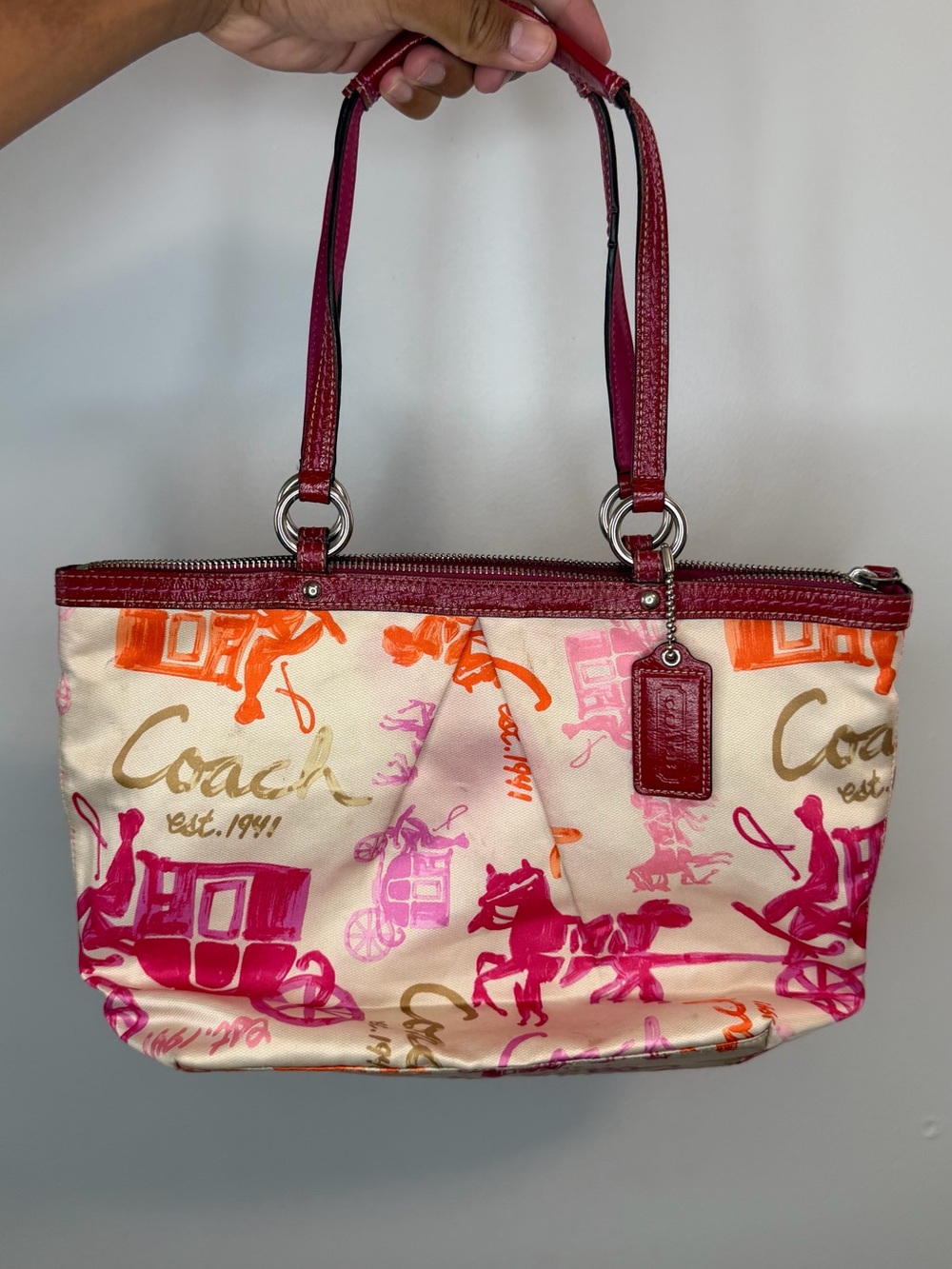 Coach Sateen Tote